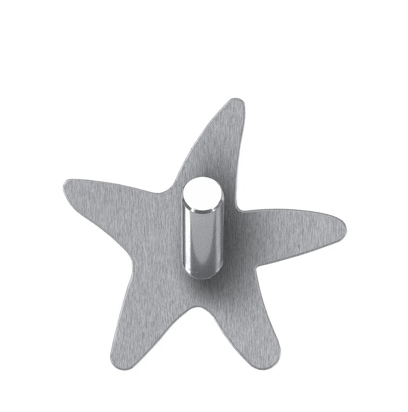 Handtuchhaken METAL HOOKS STAR Chromfarben