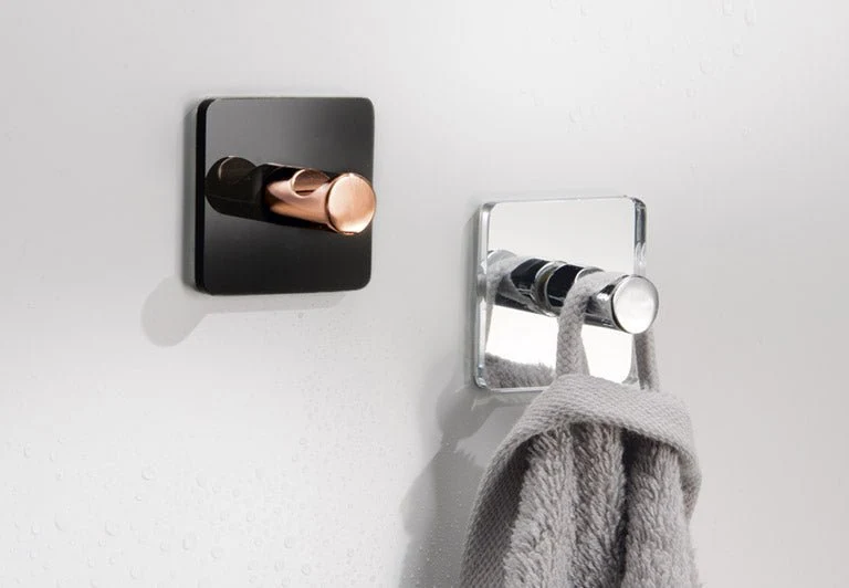 Handtuchhaken MIRROR HOOKS Silberfarben