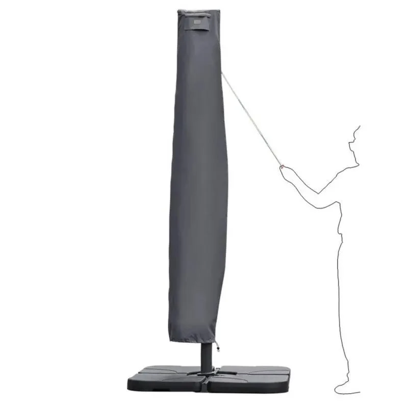 Sekey 260 x 40/70/50 cm Schutzhülle für 300 cm Ampelschirm, aus Oxford-Gewebe