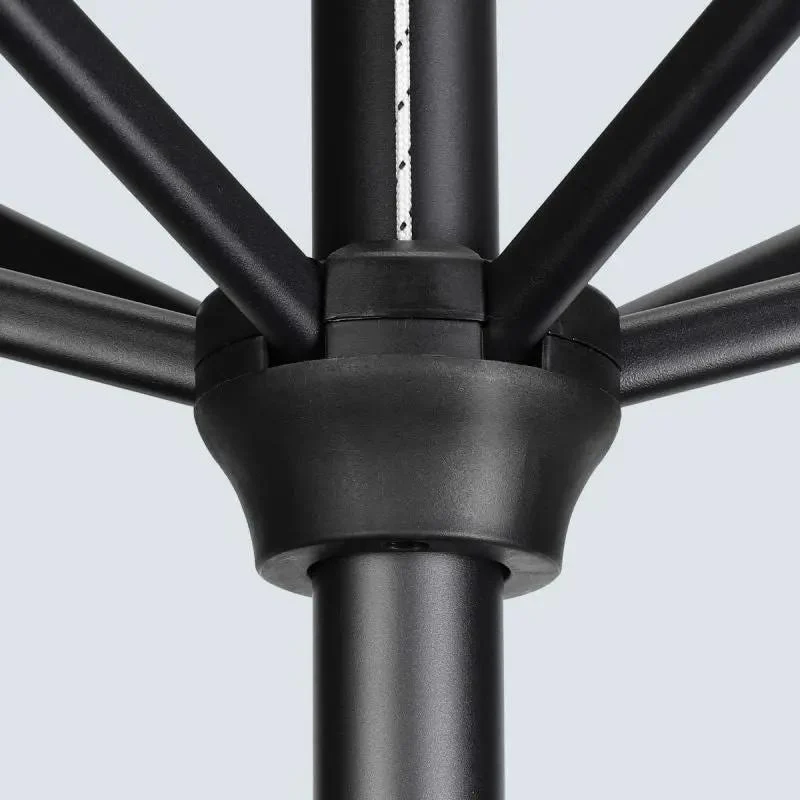 Sekey 300 cm Sonnenschirm mit Kurbel, Sonnenschutz UV50+