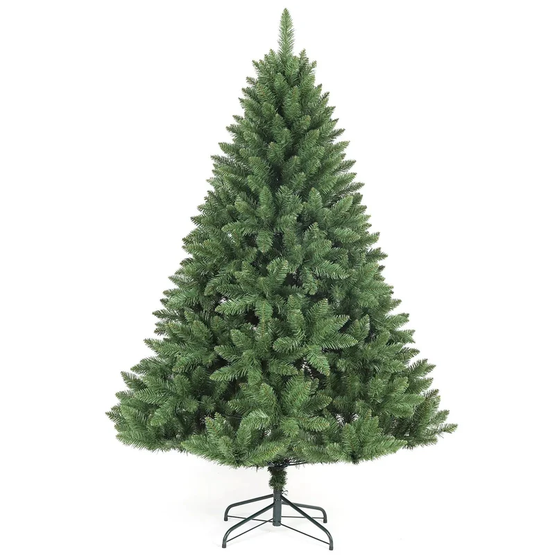 Salcar 120/150/180/210/240cm Künstlicher Weihnachtsbaum, mit 290/458/730/1066/1546 PVC-Nadeln