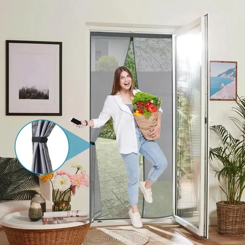 Sekey Sichtschutz Fliegengitter Tür aus Polyester