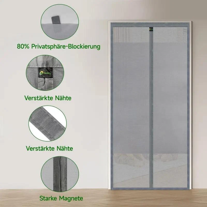 Sekey Sichtschutz Fliegengitter Tür aus Polyester