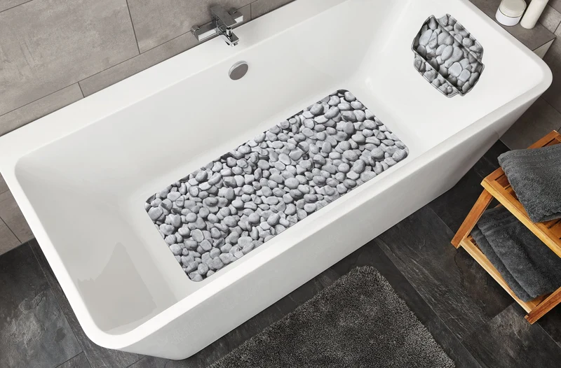 Wanneneinlage STEPSTONE Grau 36 x 92 cm
