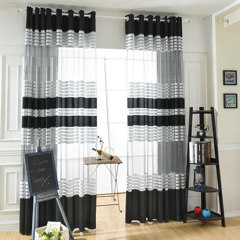 Transparent in Schwarz und Weiß
