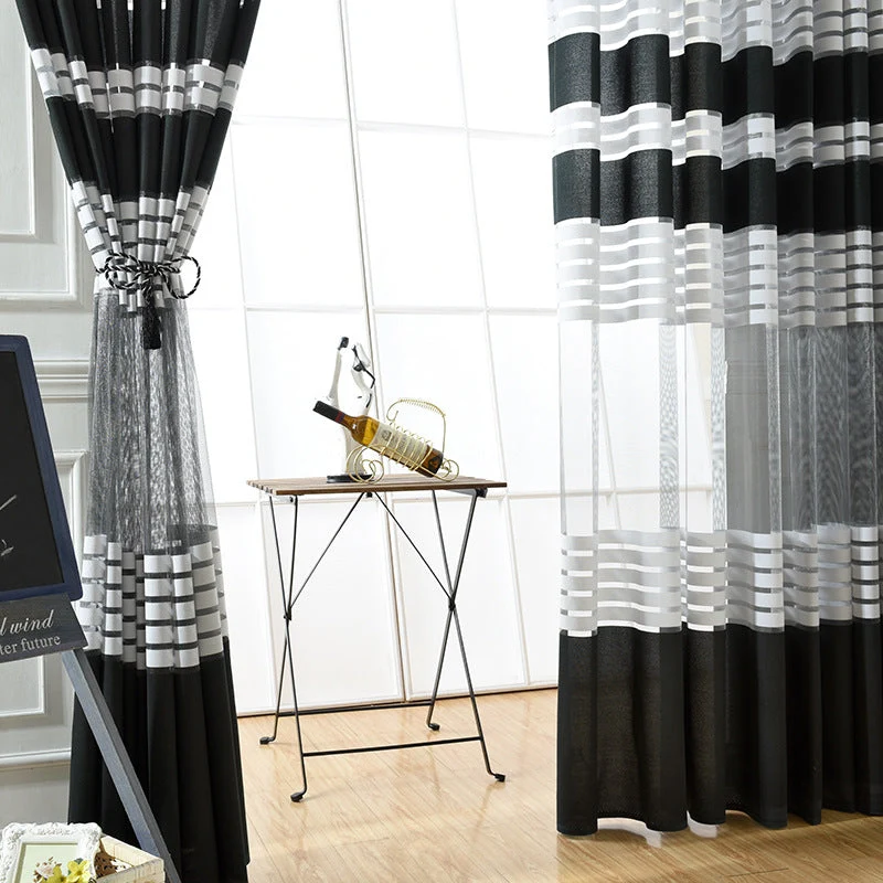 Transparent in Schwarz und Weiß