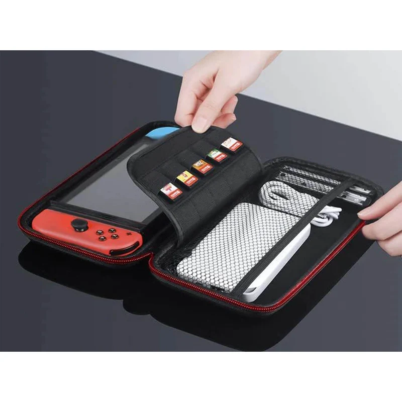 Schutzhülle für Nintendo Switch OLED Case Tasche Reiseetui Hardcase Hartschale