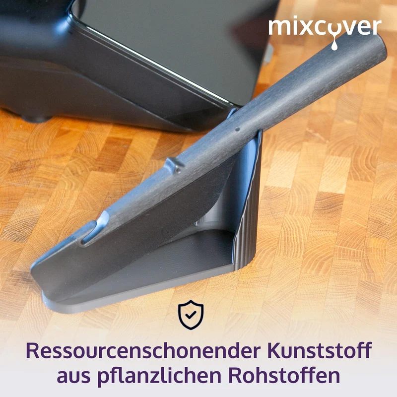 B-Ware: Mixcover Spatelhalter für Vorwerk Thermomix TM7 TM6 TM5 Abtropfhalter Ablage für Schaber