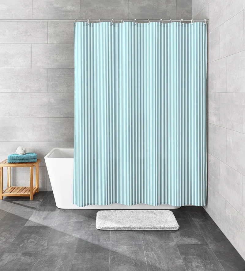 Duschvorhang Textil SANNA Opal 180 x 200 cm