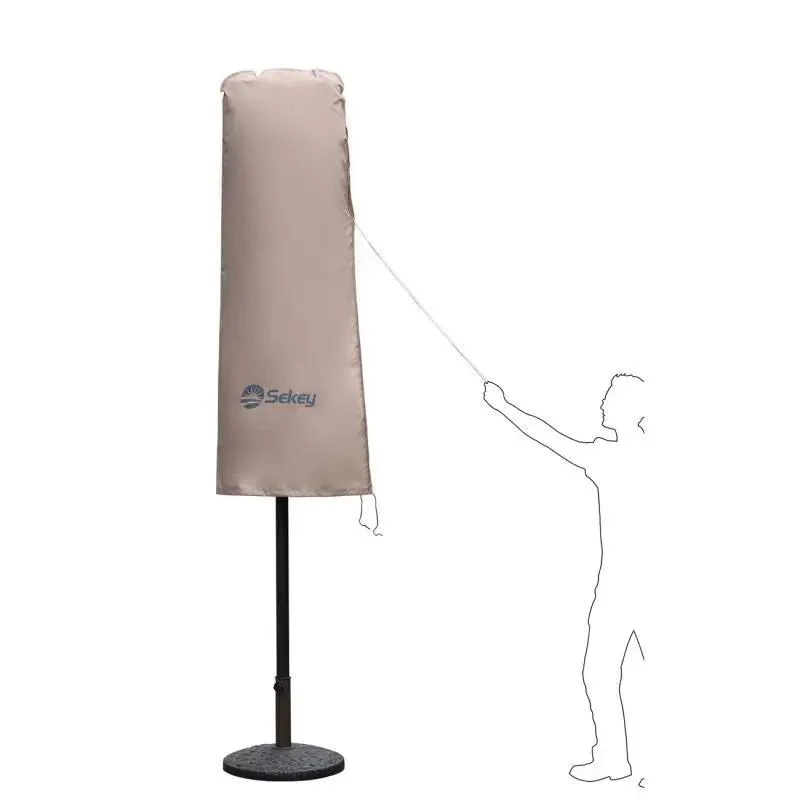 Sekey 160 x 50/62 cm Schutzhülle für Doppelsonnenschirm, aus Polyester-Gewebe