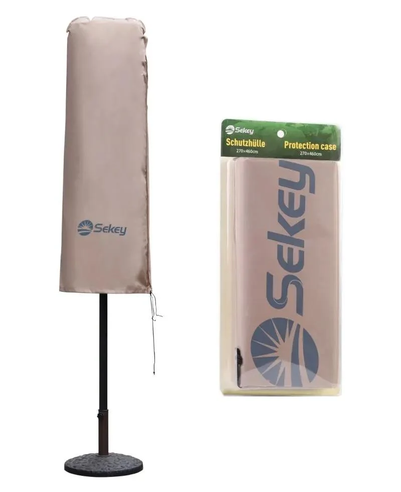 Sekey 160 x 50/62 cm Schutzhülle für Doppelsonnenschirm, aus Polyester-Gewebe