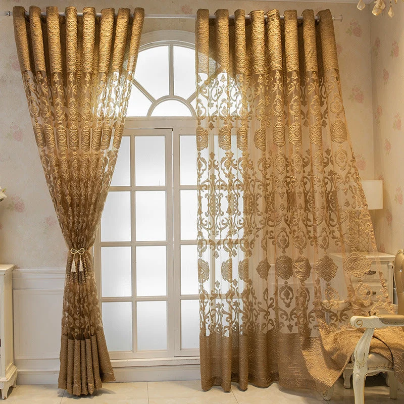 Orientalischer transparenter Vorhang