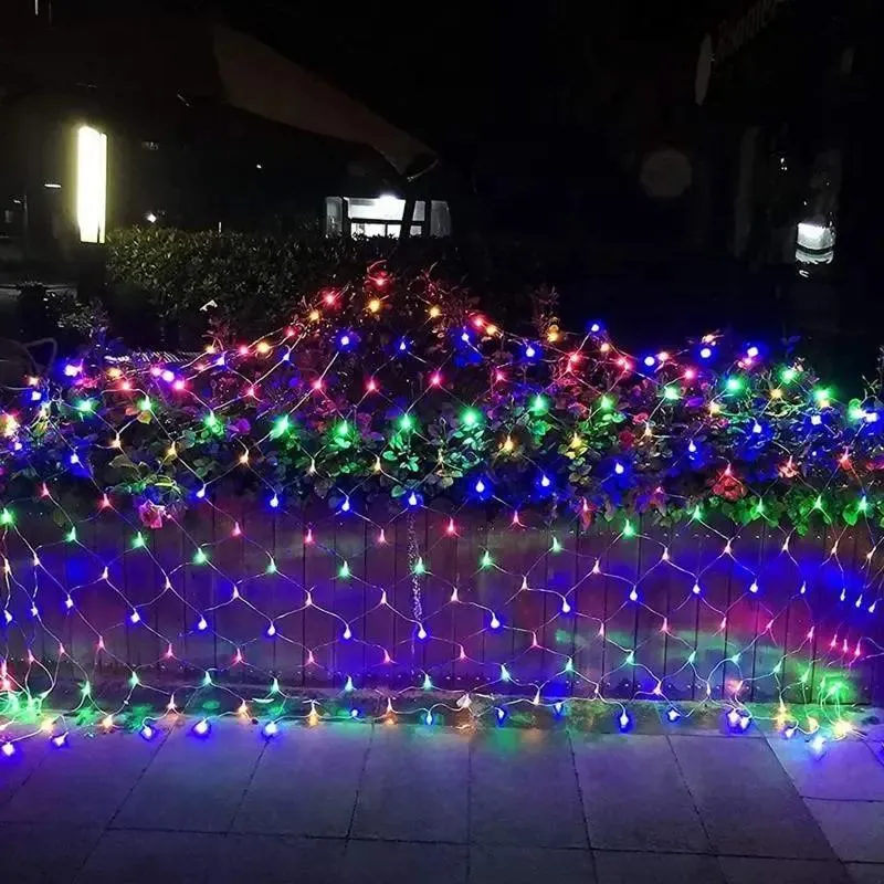 Salcar 3 x 2 m LED Lichternetz, 204 LEDs, 31V GS-zertifizierte Stromversorgung