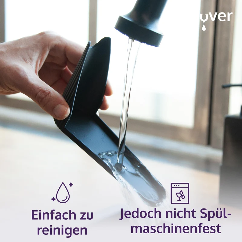 Mixcover Spatelhalter für Vorwerk Thermomix TM7 TM6 TM5 Abtropfhalter Ablage für Schaber