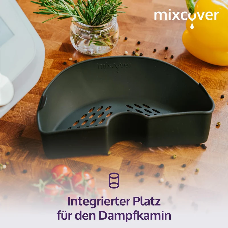 Mixcover Garraumteiler (hälftig) für Thermomix TM7 Varoma Dampfgarraum