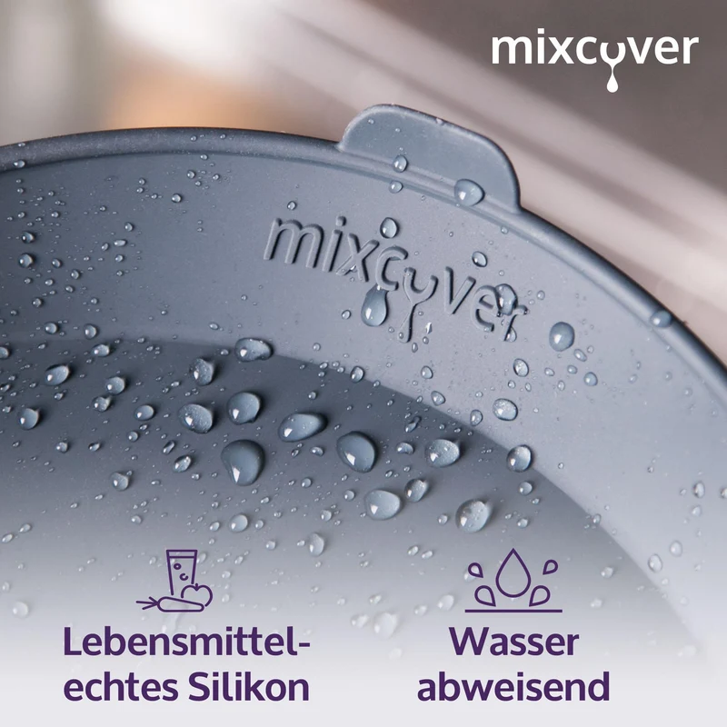 mixcover Dampfgarform Silikonform Auflaufform kompatibel mit Thermomix TM7 für Varoma Einlegeboden - Zubehör für TM7