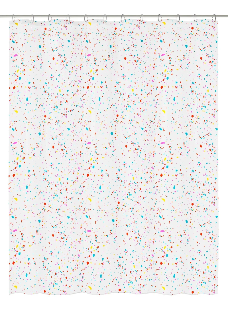Duschvorhang PEVA CONFETTI Multicolor 180 x 200 cm