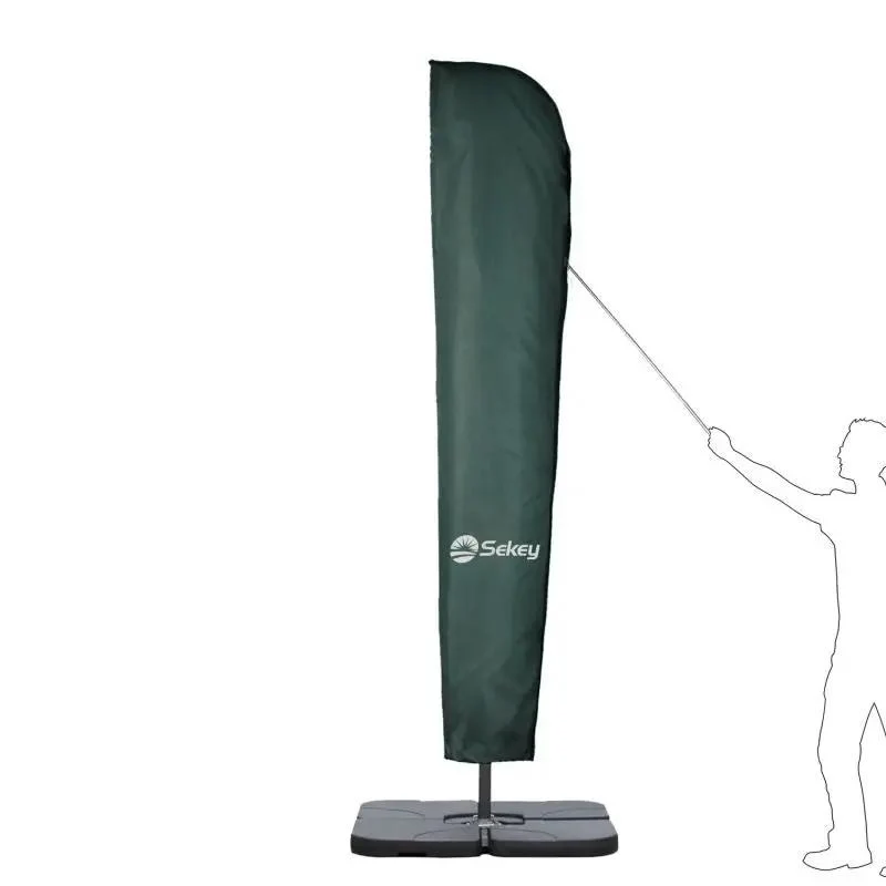 Sekey 265 x 48/70 cm Schutzhülle für 300 cm Ampelschirm, aus Polyester-Gewebe