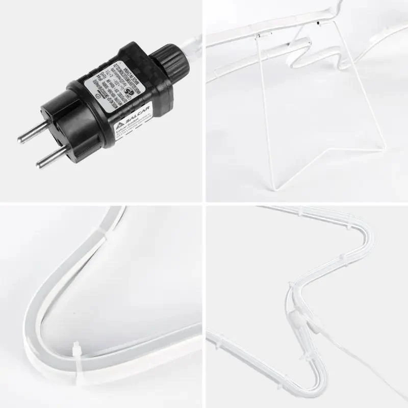 Salcar 70 cm LED Sternschnuppe Neonlicht