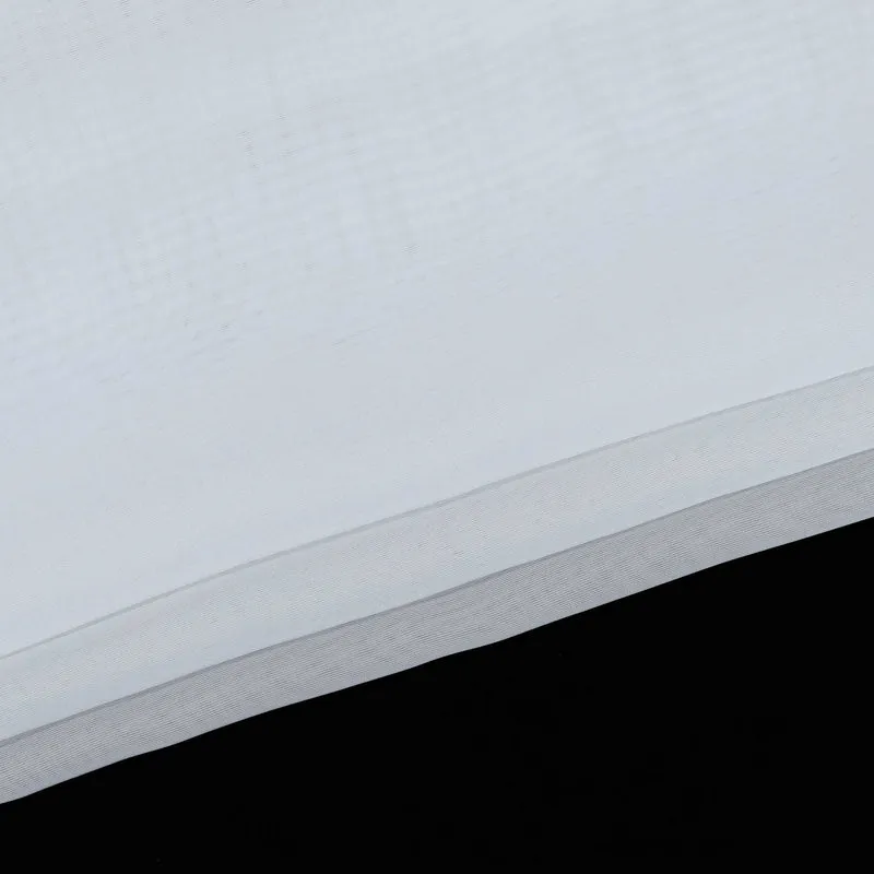 Rollo mit V-Haken Verlaufsfarbe Transparent Lichtfilterung Luftig 1 Stück