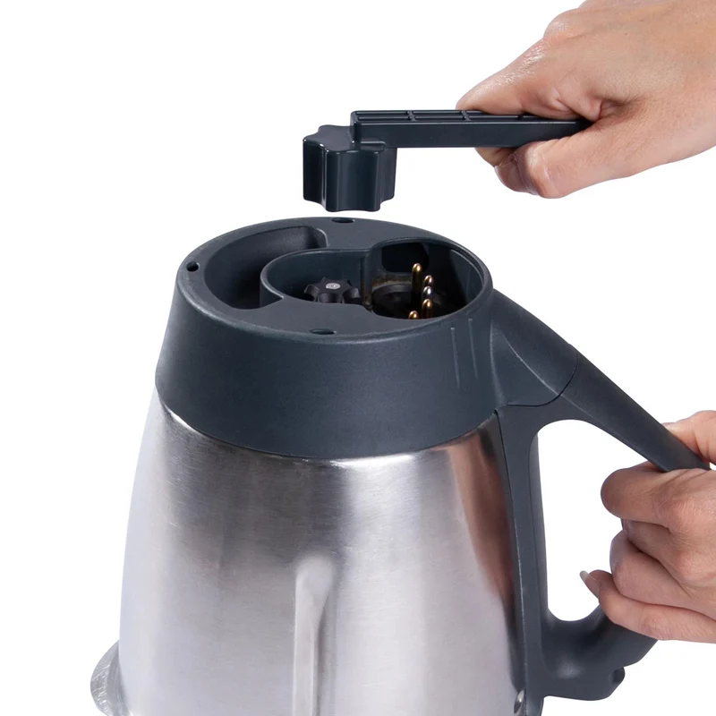 mixcover Teigblume Teiglöser Teigdreher Messer-Drehhilfe für Thermomix TM7 TM6 TM5 TM31, Zubehör für Thermomix, anthrazit