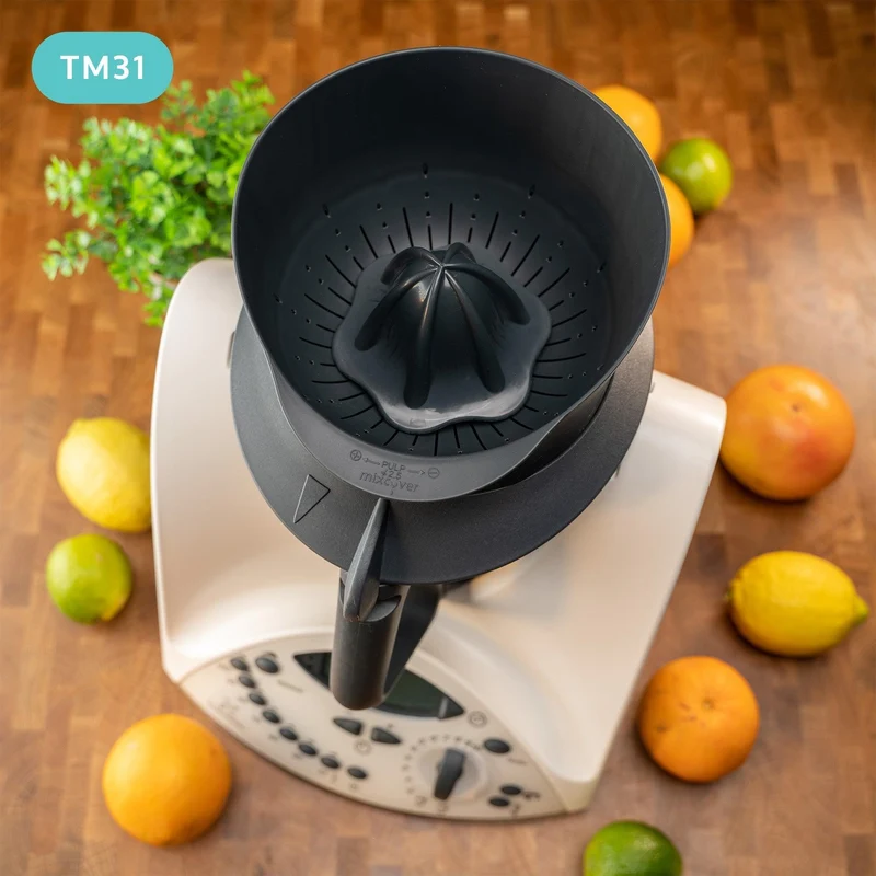 B-Ware: verbesserte Saftpresse/Zitruspresse für Thermomix TM31, Entsafter
