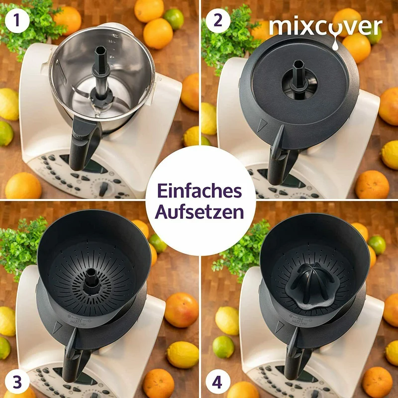 B-Ware: verbesserte Saftpresse/Zitruspresse für Thermomix TM31, Entsafter