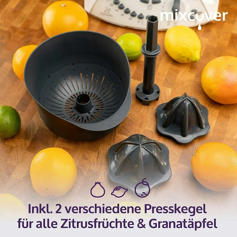 B-Ware: verbesserte Saftpresse/Zitruspresse für Thermomix TM31, Entsafter