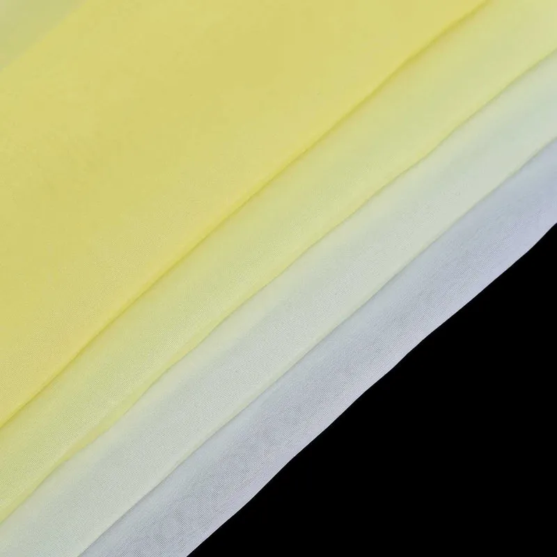 Dekorative Gardine Schal mit Farbverlauf 1 Stück