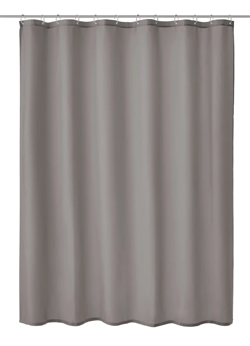 Duschvorhang Textil KITO Schiefer 240 x 180 cm
