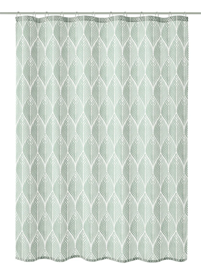 Duschvorhang Textil LEAF Maledivia 180 x 200 cm