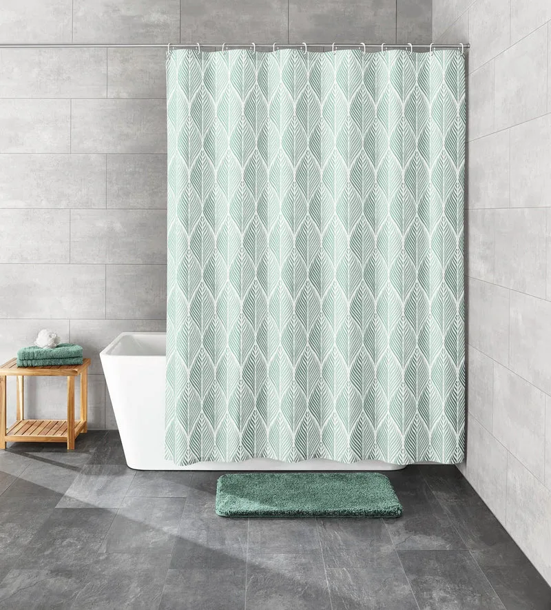 Duschvorhang Textil LEAF Maledivia 180 x 200 cm