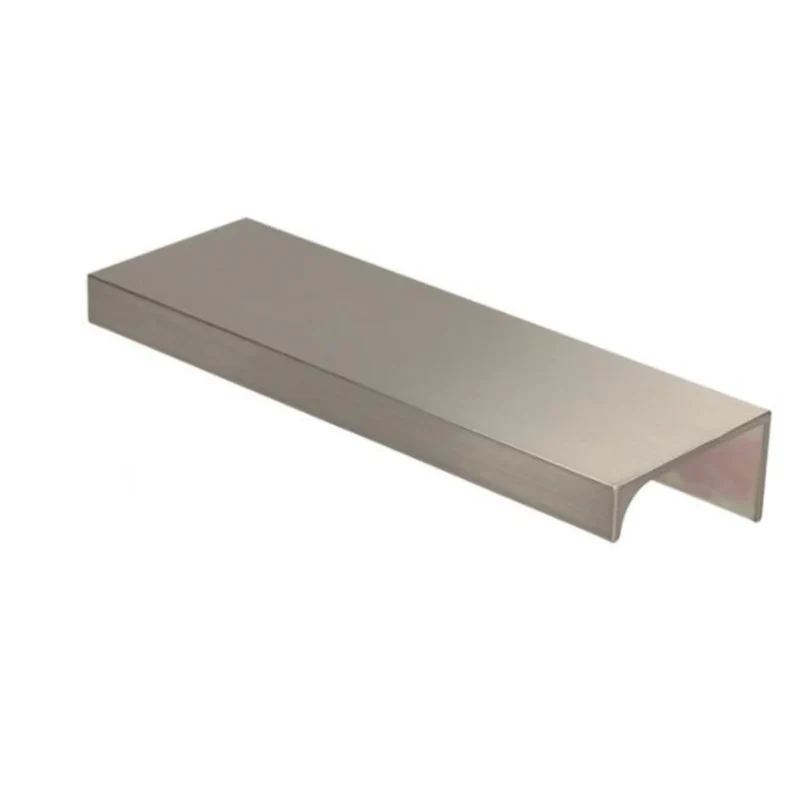 Edge Grip Rundprofil-Griff 64mm (84mm Gesamtlänge) - Gebürsteter Edelstahl