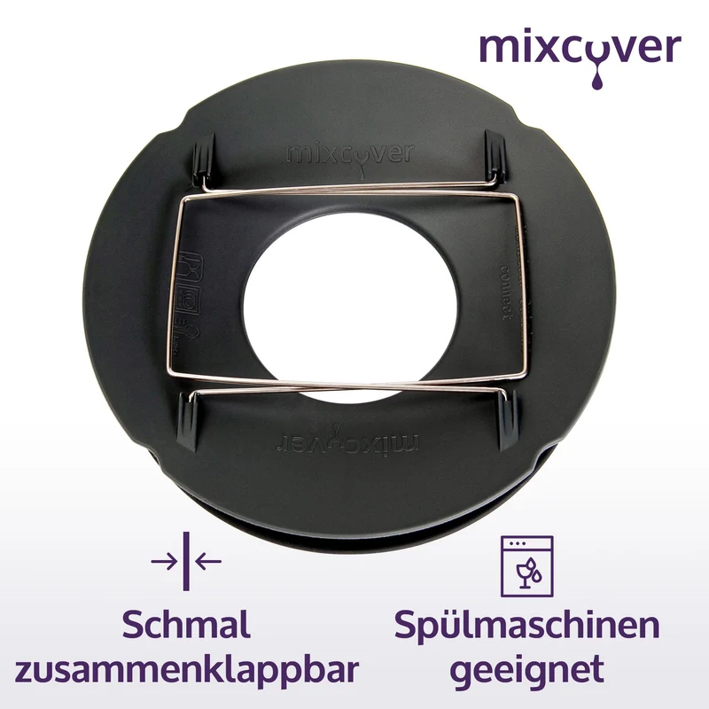B-Ware: mixcover Mixtopf Verkleinerung für Monsieur Cuisine Smart und Monsieur Cuisine Connect MCC Häcksel Helfer, Pürieren