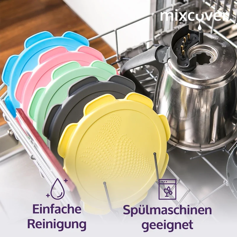 B-Ware: Silikon Deckel wasser- & geruchsdicht für Thermomix TM5 TM6 Friend Grün