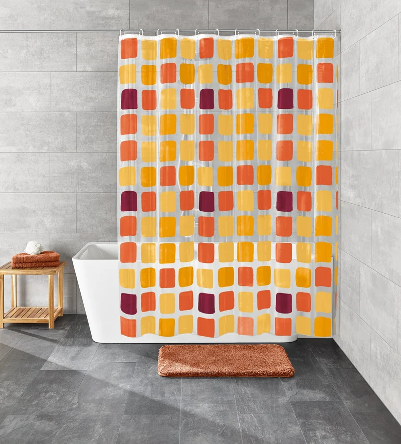 Duschvorhang PEVA SONNY Sun 180 x 200 cm