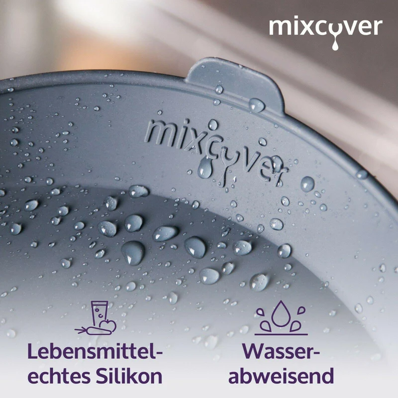 B-Ware: mixcover Dampfgarform Silikonform Auflaufform kompatibel mit Thermomix Zubehör für Varoma Einlegeboden - Zubehör für TM5 TM6 TM31 TM Friend, ganz