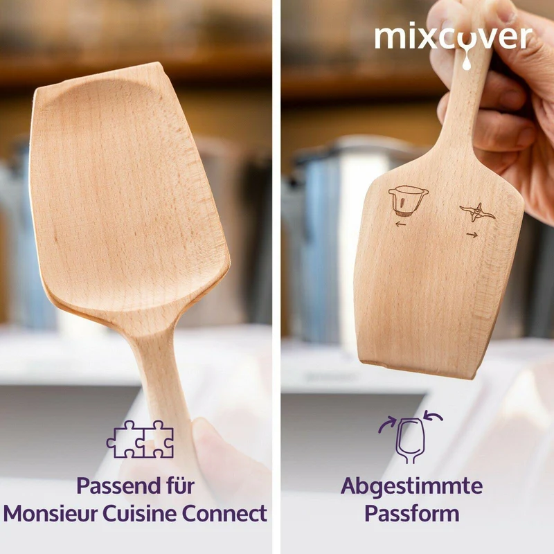 B-Ware: Holzspatel Zubehör Monsieur Cuisine Connect & Smart