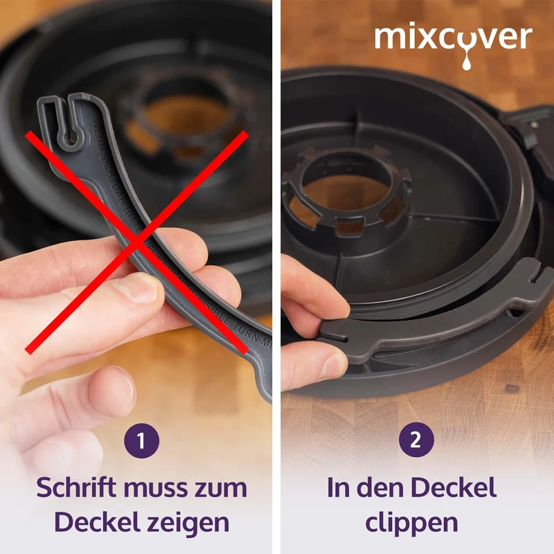 B-Ware: Deckelhalter kompatibel Monsieur Cuisine Connect / Monsieur Cuisine Smart