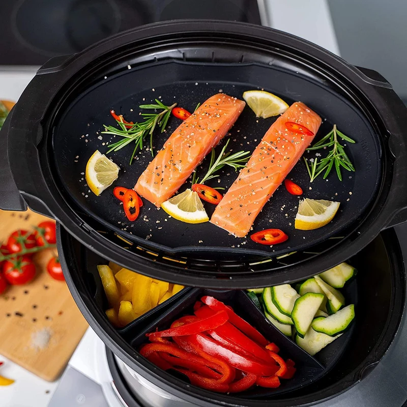 B-Ware: Dampfgarform Silikonform Auflaufform für Bosch Cookit Dampfgarraum