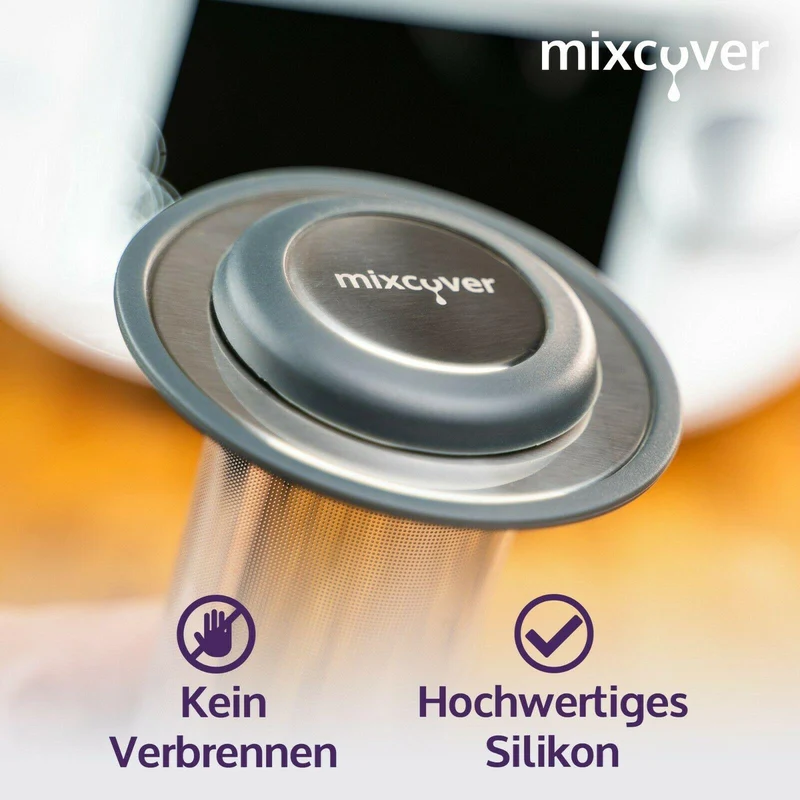 B-Ware: Edelstahl Teesieb passend für Thermomix in Verbindung mit Messerersatz