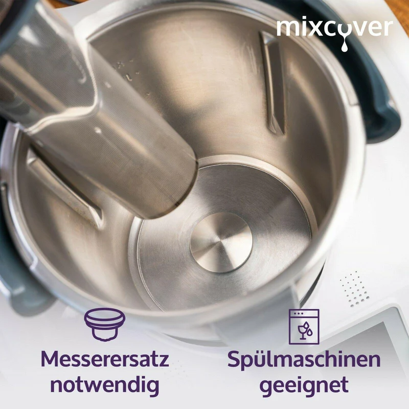 B-Ware: Edelstahl Teesieb passend für Thermomix in Verbindung mit Messerersatz