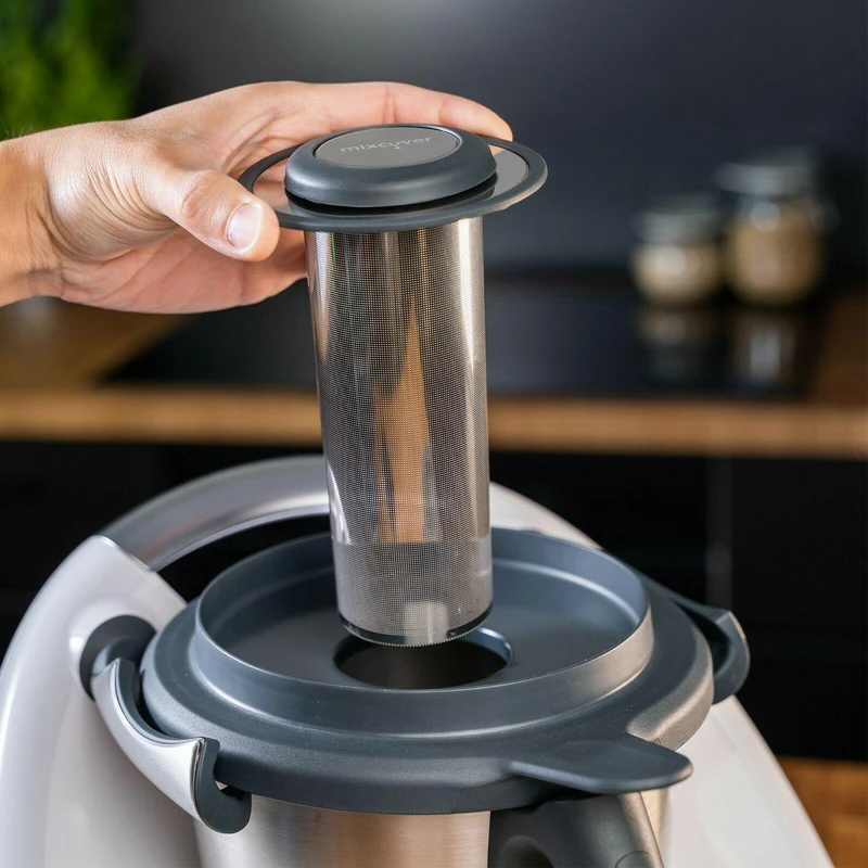 B-Ware: Edelstahl Teesieb passend für Thermomix in Verbindung mit Messerersatz