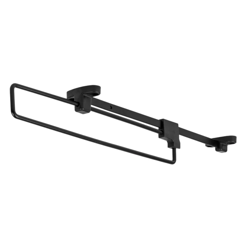 Kleiderstange Ausziehbar – 250 - 500mm Schwarz