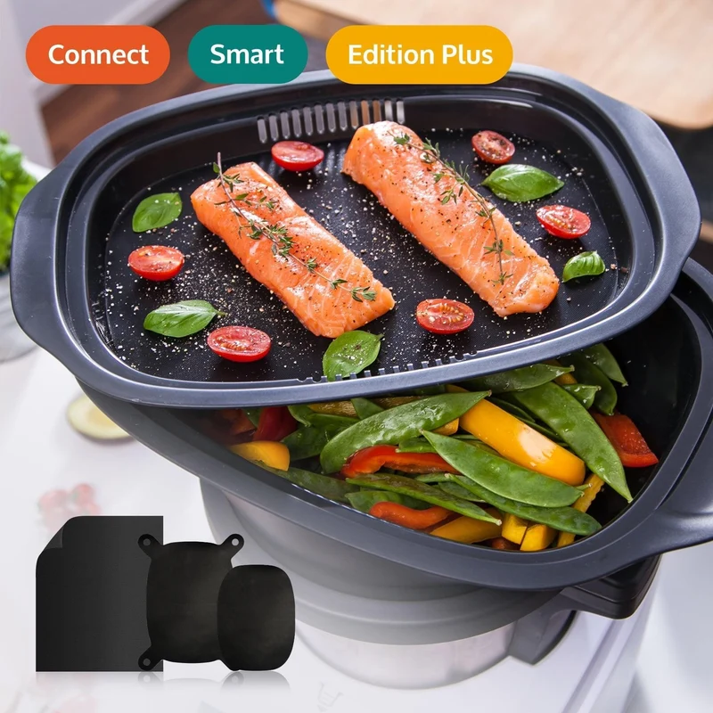 B-Ware: mixcover Dauerbackfolie - Backpapier, Tropfschutz für Monsieur Cuisine Connect, Edition Plus und MCS Einlegeboden, Monsieur Cuisine Zubehör