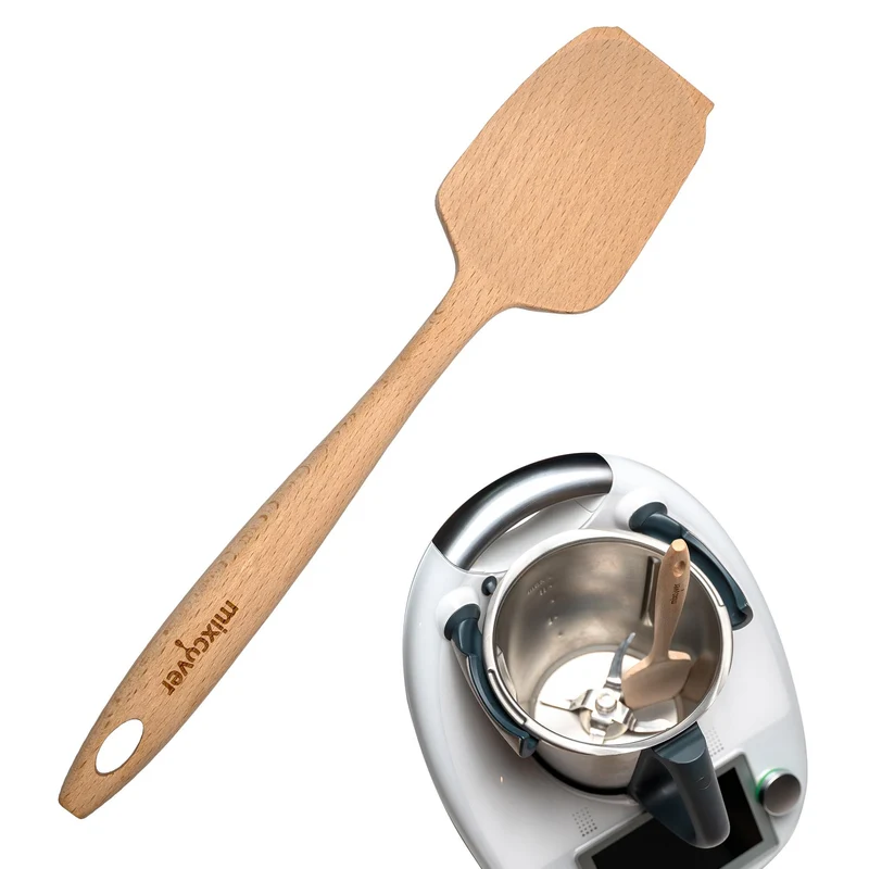 B-Ware: Holz-Spatel für Thermomix TM6,TM5,TM31 Drehkellenspatel Teigschaber