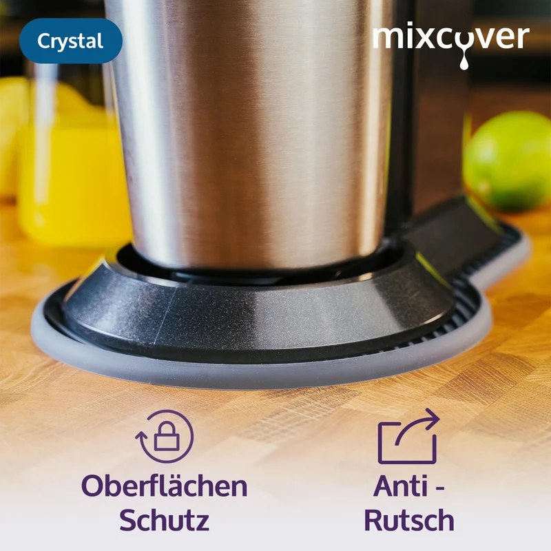 B-Ware: Silikonmatte, Abtropfmatte Grau kompatibel mit SodaStream Crystal