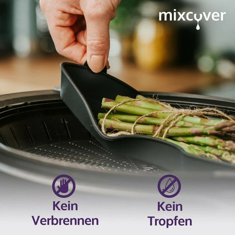 B-Ware: Dampfgarform Silikonform Auflaufform Halb für Bosch Cookit Dampfgarraum