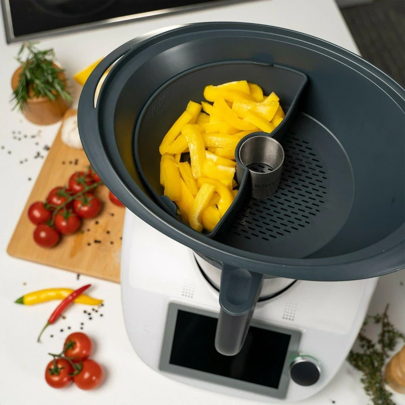 B-Ware: Garraumteiler (HALB) für Thermomix TM6 TM5 TM31 Varoma Dampfgarraum