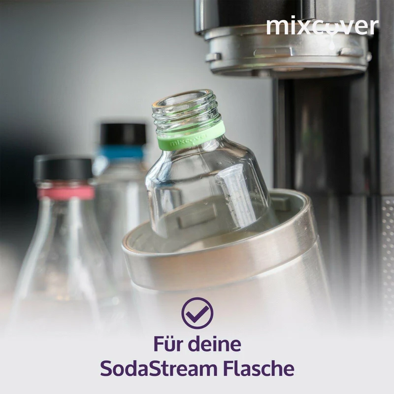 B-Ware: Silikonring zum Markieren von Trinkflaschen oder SodaStream Flaschen